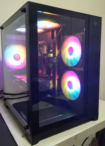 PC GAMER + RTX 5060 Ti + i5 14400F + 16GB RAM + SSD + NOVO - SUPER POTENTE