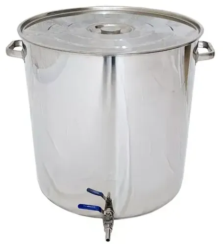 Caldeirão em Inox 45 Litros com Válvula
