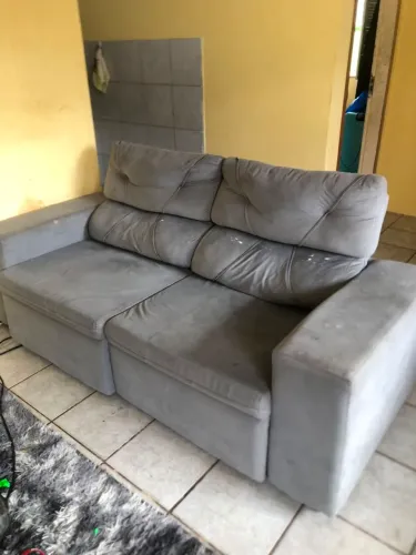 Sofá 2 lugares retrátil
