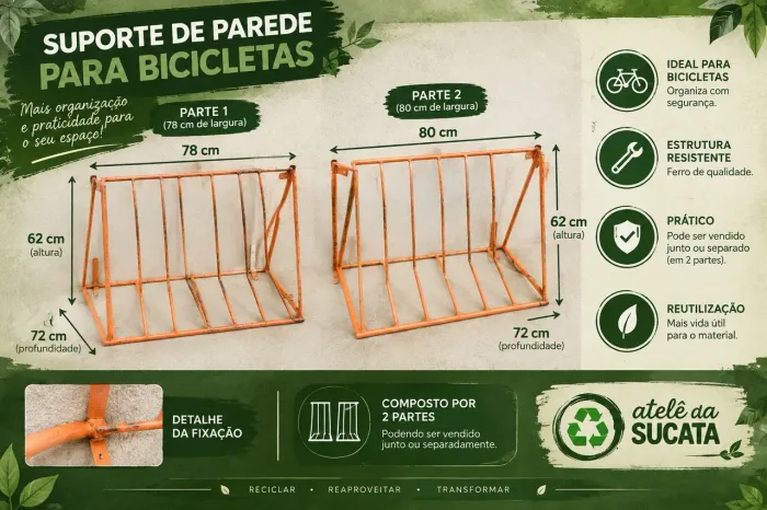 Bicicletário de Ferro