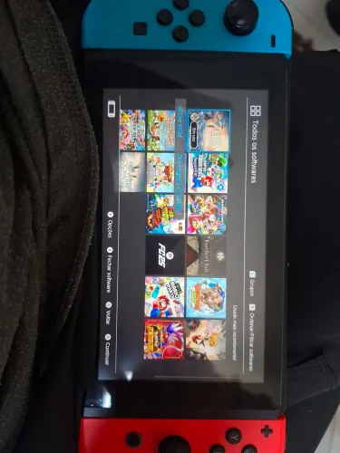 Nintendo Switch Desbloqueado (Vai com Jogos)