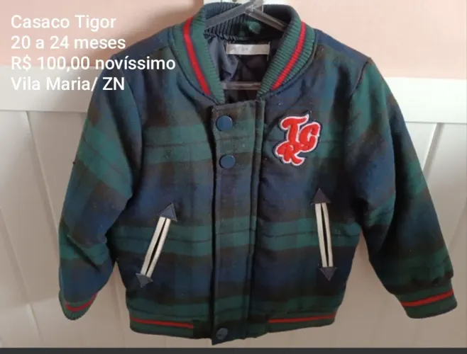 casaco Jaqueta Tigor T Tigre 