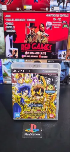 Os Cavaleiros Do Zodíaco Bravos Soldados PS3