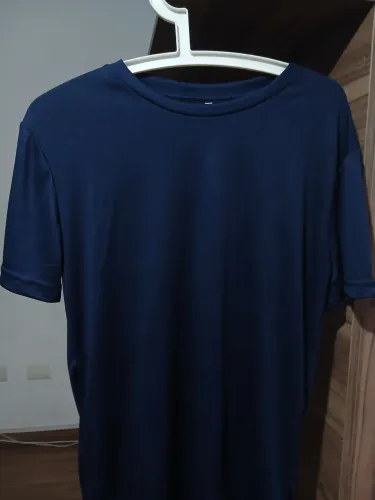 Camiseta Dryfit Azul Marinho com Elastano | Unissex | Pronta Entrega