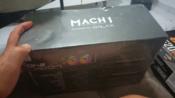 Water Cooler Mach1 Logic, Rgb, 240mm, Amd E Intel 240w Tdp Preto