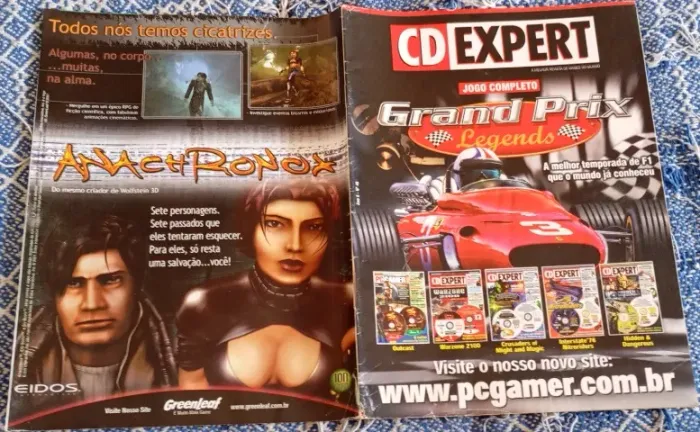 Revista CD Expert Grand Prix Legends Ano 6 N° 48 ( Sem CD )