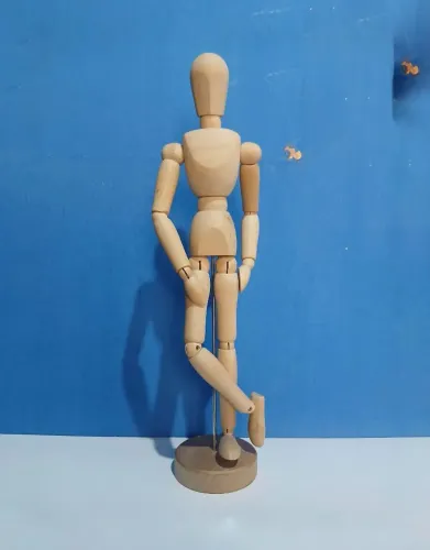 Manequim Articulado de Madeira para Desenho