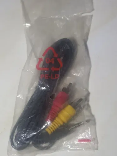 Cabo A/V RCA novo