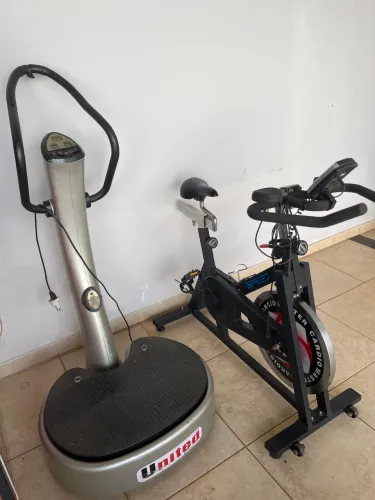 Bicicleta, plataforma fitness