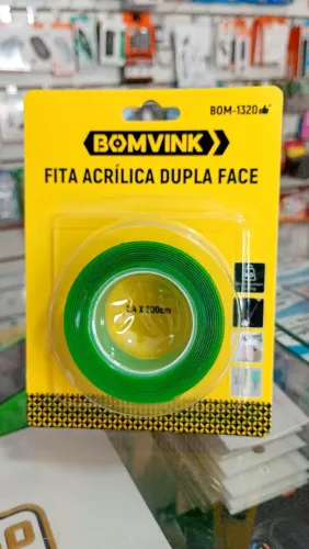 Fita Acrílica Dupla Face 24cm X 2,00m - Novo