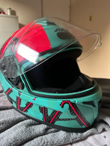 Capacete AXXIS + Intercomunicador 