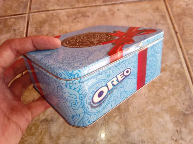 Lata antiga Oreo 