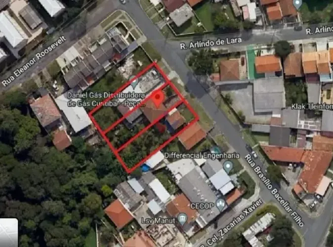 Terreno à venda,1600.00 m no valor de R 3.000.000,00, tingui, CURITIBA - PR