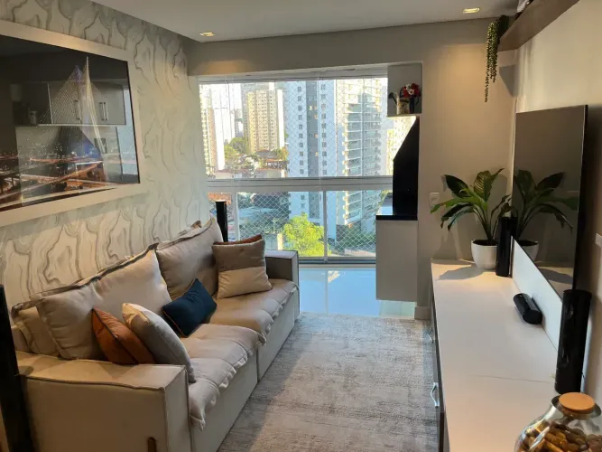 Apartamento para venda possui 74 metros quadrados com 2 quartos