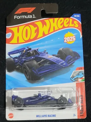 Hot Wheels Williams Racing Formula 1 F1 Gulf - Carrinho Miniatura 1/64 Lacrado