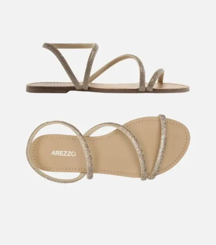 Sandália Arezzo rasteira