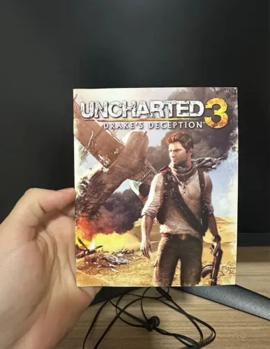 Manuais jogos ps3 Uncharted 3 + heavenly sword