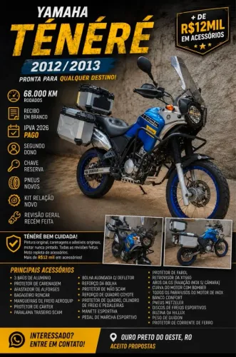 Teneré 250 2012/13