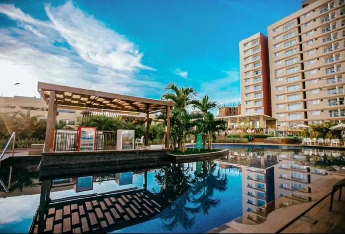 Apto mobiliado Evian Thermas Residence - Caldas Novas