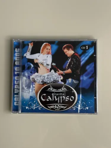 CD 01- Banda Calypso 10 Anos - NOVO, LACRADO
