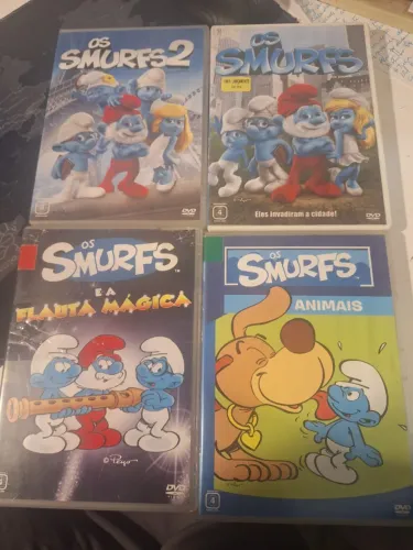 COLEÇÃO SMURFS - 7 DVDS