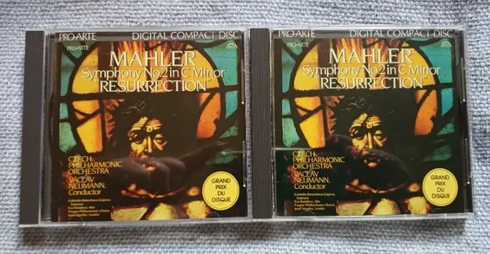 2 Cd's Mahler - Symphony No.2 Resurrection Importado Japan - Excelentes Estados