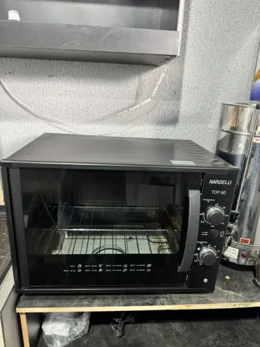 Forno Elétrico De Bancada Nardelli Top60 Black