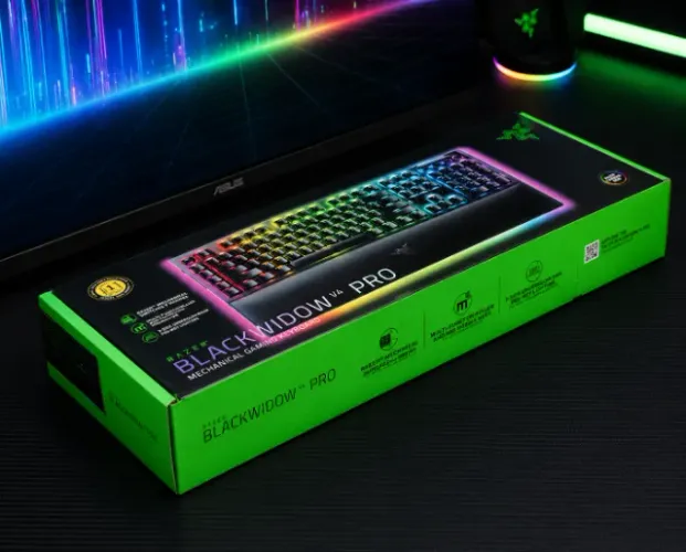 Teclado Razer BlackWidow V4 Pro RGB Switch Green USB 