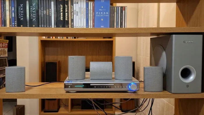 DVD Home theater solution hts 521 gradiente ( preço pra desapegar)