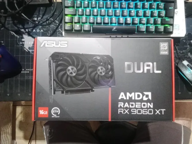 Rtx 9060xt 16 gb asus 