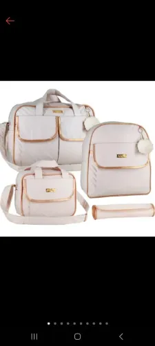 Vendo kit bolsa maternidade nova .