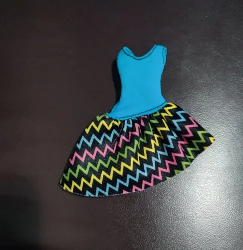 Vestido da Boneca Equestria Raimbow Dash