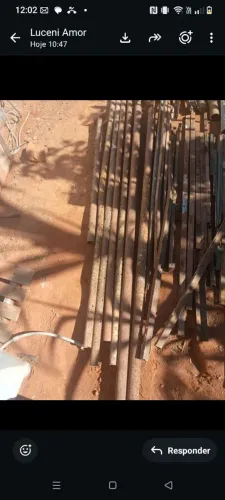 Pedacos e retalhos de tubos metal , perfil , perfilados , cantoneiras