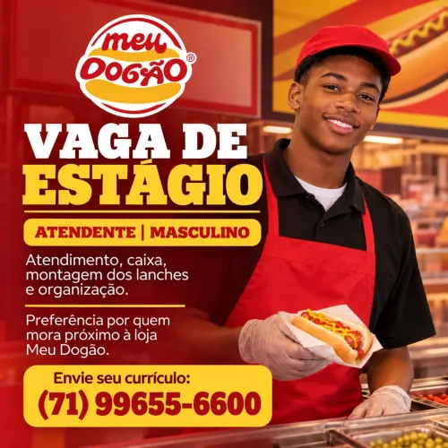 ATENDENTE MASCULINO DOGÃO