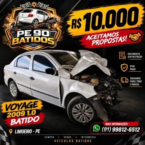 Volkswagen Voyage 1.0/1.0 City MI Total Flex 8V 4P 2009