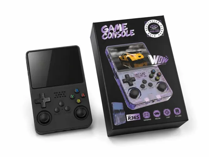 Video Game Portátil R36S 15081 Jogos Retro PSP PS1 Nintendo DS