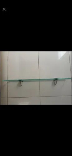 Prateleiras de vidro