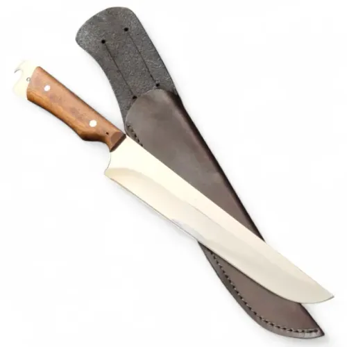 Faca Artesanal Churrasco 9 Pol Inox 420c Garantia Vitalícia