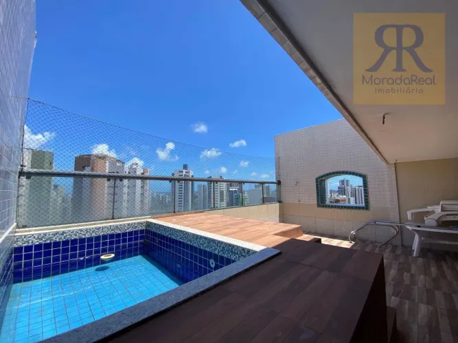 Cobertura com 6 dormitórios à venda, 345 m² por R$ 1.349.990,00 - Aflitos - Recife/PE