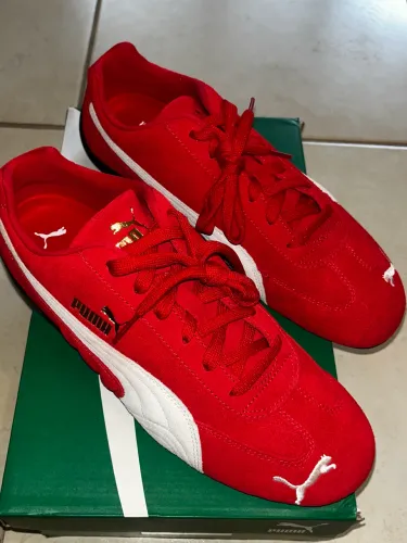 Puma Speedcat OG Vermelho Branco Tamanho 42