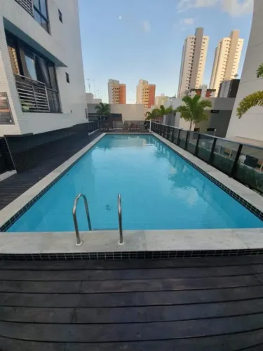 Jardim Oceania - Alugo apartamento em andar alto, com belíssima vista do mar!