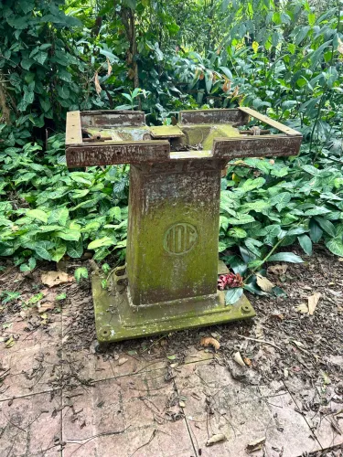 Base de máquina industrial ideal para churrasqueira