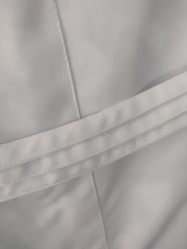 Jaleco branco manga longa