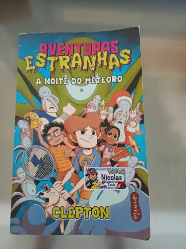 Livro Aventuras Estranhas a Noite do Meteoro