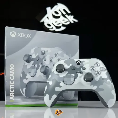 Controle Xbox Artic Camo (Seminovo) | Parcelamos no Cartão, Até 3x SEM JUROS | Enviamos