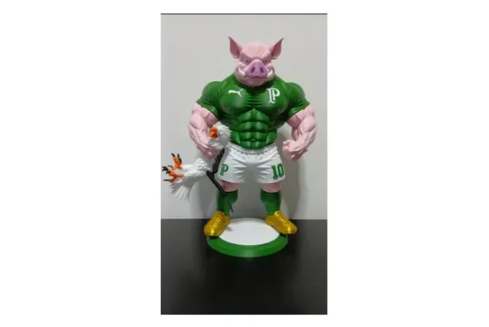 Mascote do Palmeiras action figure