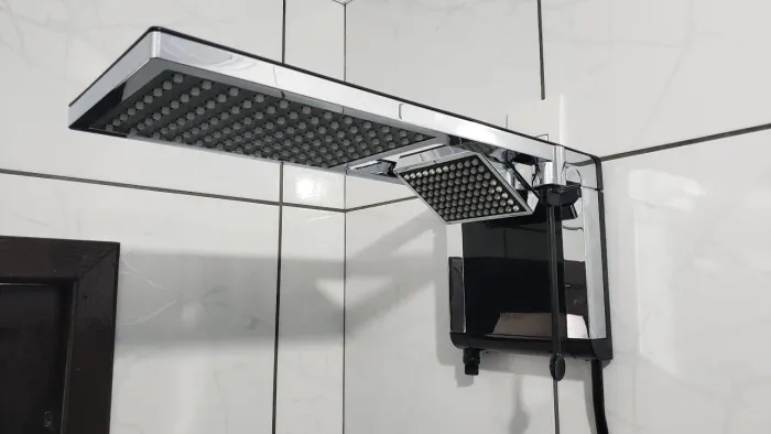 Chuveiro Elétrico Acqua Duo Ultra 7800w 220v Lorenzetti Cor Preto/Cromado Potência 7.8 Kw
