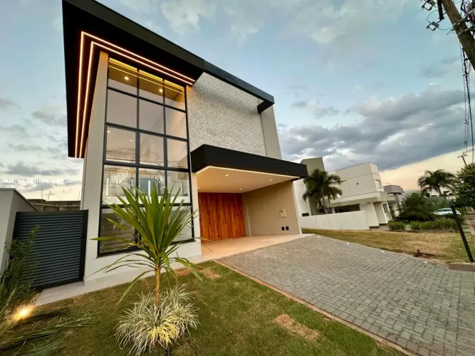 Casa em Condomínio para Venda em Londrina, Parque Tauá, 3 dormitórios, 3 suítes, 4 banheir