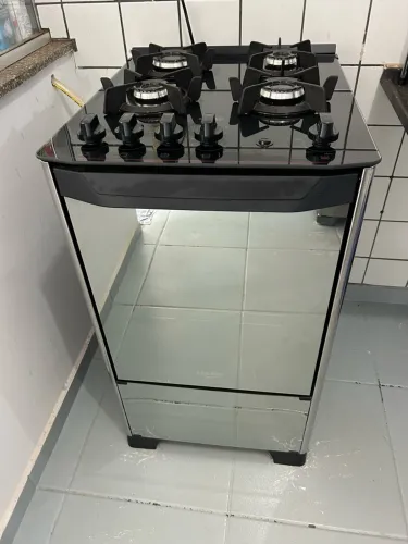 Fogão Dako Magister Style 4 Bocas Mesa de Vidro, Bivolt, Seminovo (na garantia)