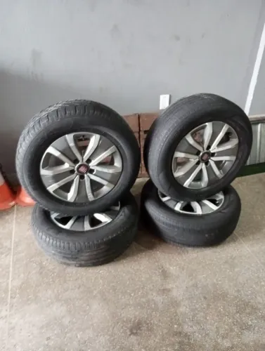 Rodas para Fiat Toro aro 16 com pneus